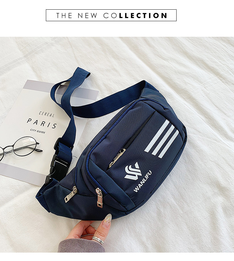 Wholesale Customized Men and Women Casual Waist Bag Cash Register Cell Phone Storage Bag Nylon Sports Shoulder Bag Crossbody Chest Bag Wholesale Customized Men and Women Casual Waist Bag Cash Register Cell Phone Storage Bag Nylon Sports Shoulder Bag Crossbody Chest Bag