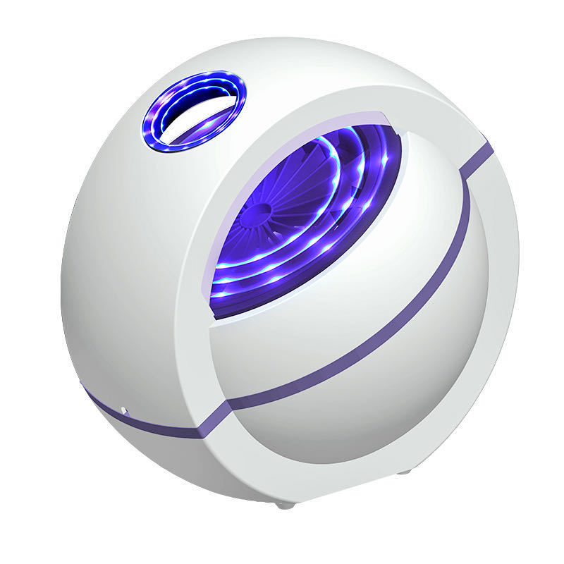 Suction-Type Mosquito Killing Lamp Led Photocatalyst Mosquito Killer Household Indoor Creative Mosquito Killer Battery Racket Factory Wholesale