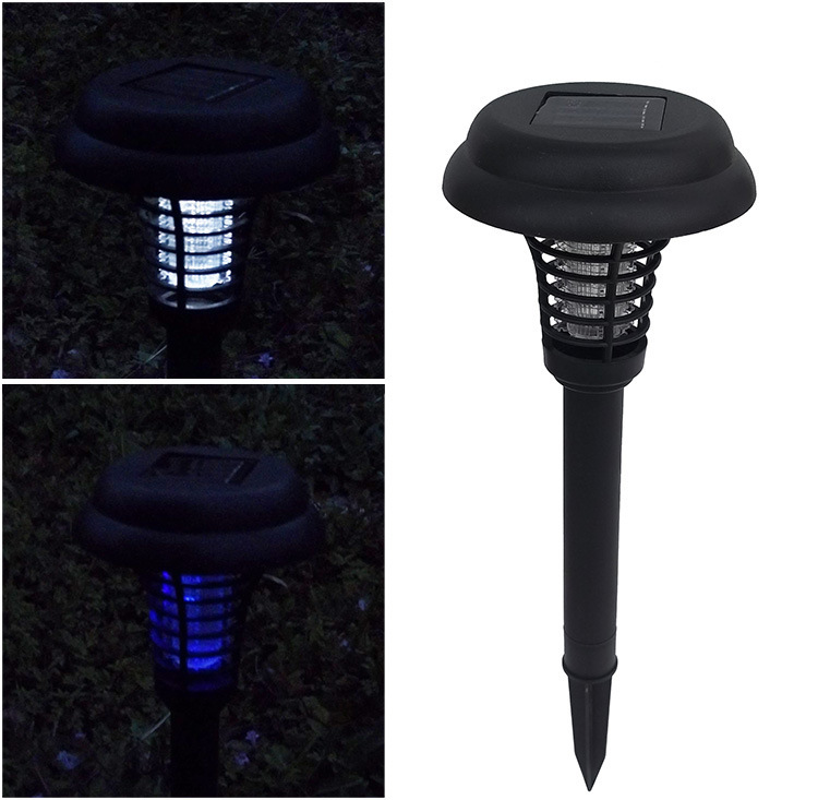 Solar Mosquito Lamp Outdoor Insecticidal the Insecticidal Lamp Mosquito Killer Mosquito Killer Battery Racket Mosquito Lamp Lawn Lamp