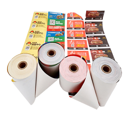 57X50 thermal paper cash register shopping mall bank restaurant hotel POS machine ATM cash printing paper fax paper 57X50 thermal paper cash register shopping mall bank restaurant hotel POS machine ATM cash printing paper fax paper