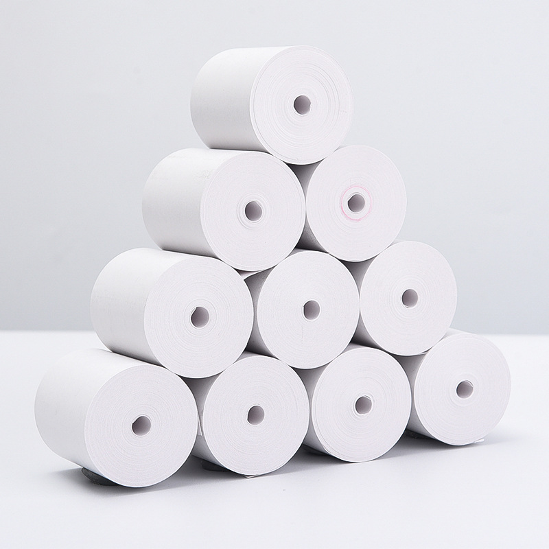 Thermal Paper Roll 57 X30 Thermosensitive Paper Supermarket Receipt POS Machine Credit Card Paper Cash Register Printing Paper 55mm Universal