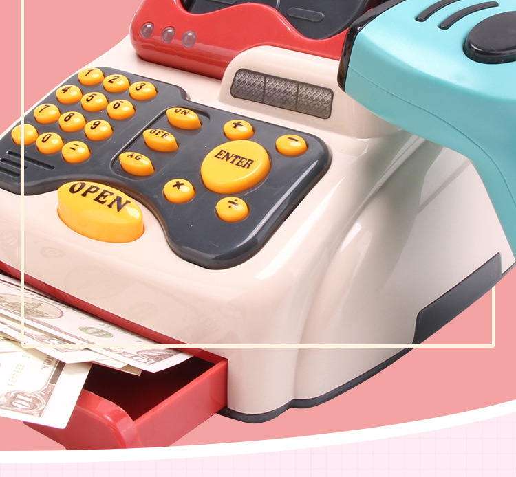 Xiaomingxing Children Play House Supermarket Toy Simulation Cash Register Shelf Shopping Cart Toy Set One Product Dropshipping Xiaomingxing Children Play House Supermarket Toy Simulation Cash Register Shelf Shopping Cart Toy Set One Product Dropshipping