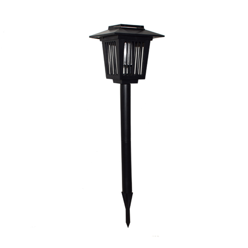 Amazon Cross-Border Solar Mosquito Lamp Lights Led Electronic Mosquito Killer Mosquito Killer Battery Racket Mosquito Lamp Lawn Lamp