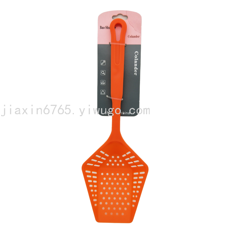 Kitchen Tools  Pp Plastic Ice Shovel Strainer Colander Water Filter Drain Slotted Turner