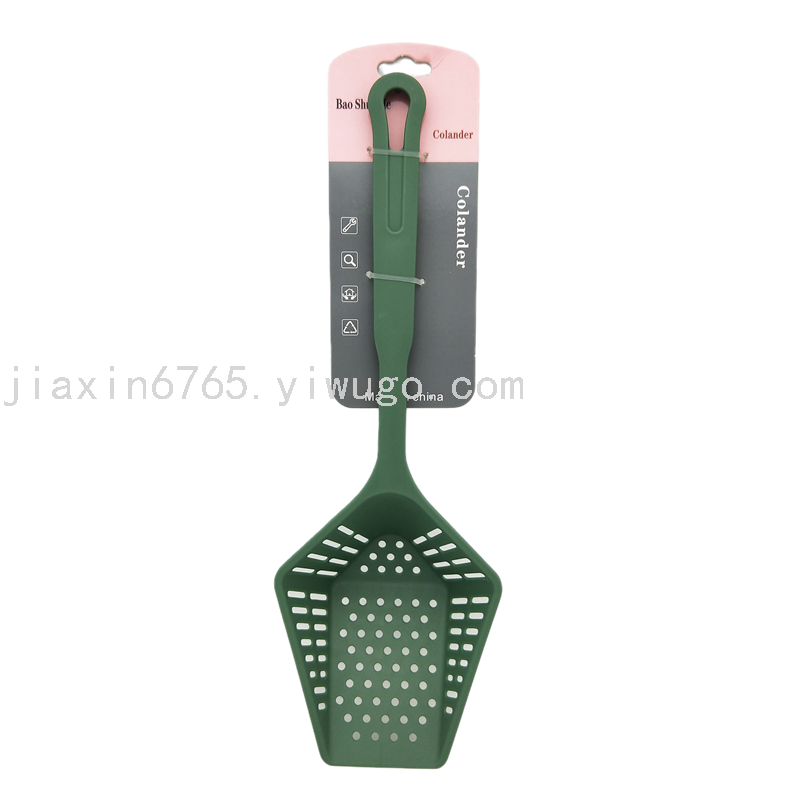 Kitchen Tools  Pp Plastic Ice Shovel Strainer Colander Water Filter Drain Slotted Turner