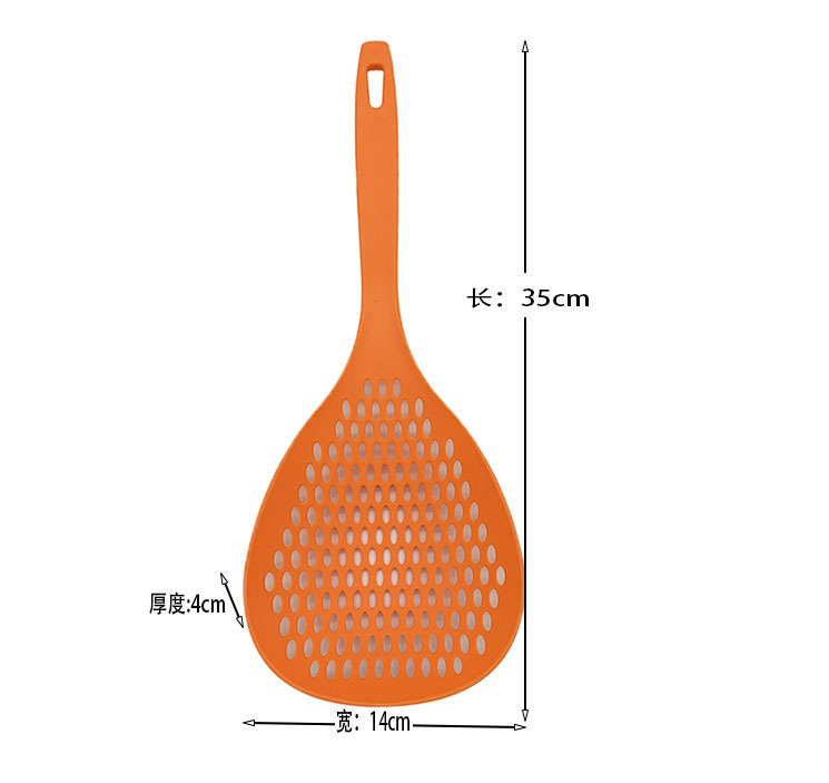 Japanese Style Colander Large Kitchen Large Noodle Strainer Colander Large Strainer Home Ladle Non-Slip Round Strainer Drain