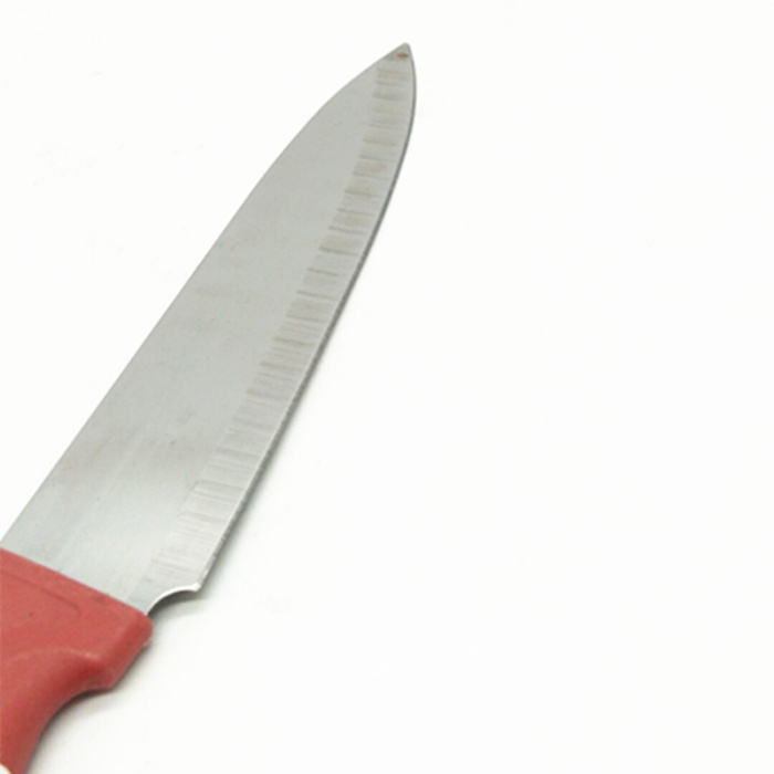 Red stainless steel paring knife quality fruit knife knives set fruit knives
