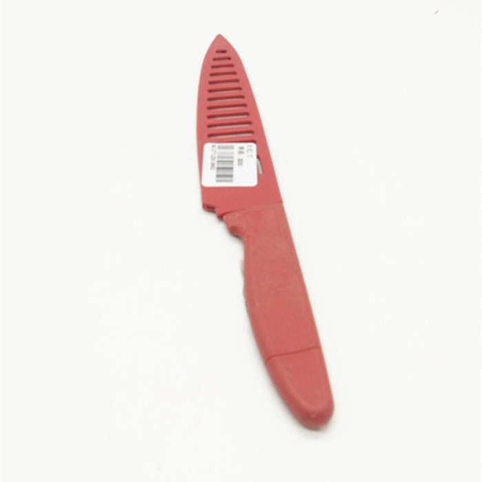 Red stainless steel paring knife quality fruit knife knives set fruit knives