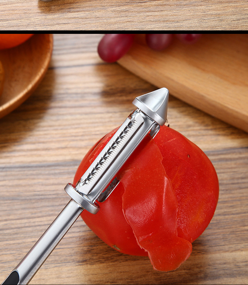Douyin Online Influencer Same Peeler Peeling Knife Fruit Planer Kitchen Potato Apple Multifunction Paring Knife Lot Douyin Online Influencer Same Peeler Peeling Knife Fruit Planer Kitchen Potato Apple Multifunction Paring Knife Lot