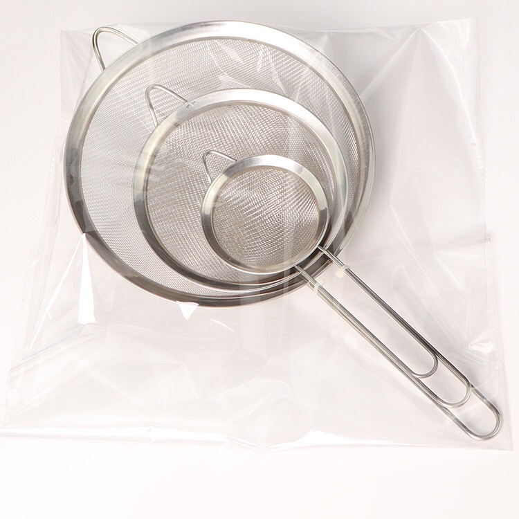 Stainless Steel Hand-Held Sieve Flour Sifter Fruit Milk Strainer Colander Plug Oil Fishing Home Baking Tools Stainless Steel Hand-Held Sieve Flour Sifter Fruit Milk Strainer Colander Plug Oil Fishing Home Baking Tools