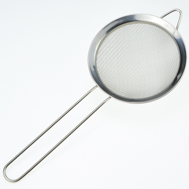 Stainless Steel Hand-Held Sieve Flour Sifter Fruit Milk Strainer Colander Plug Oil Fishing Home Baking Tools Stainless Steel Hand-Held Sieve Flour Sifter Fruit Milk Strainer Colander Plug Oil Fishing Home Baking Tools