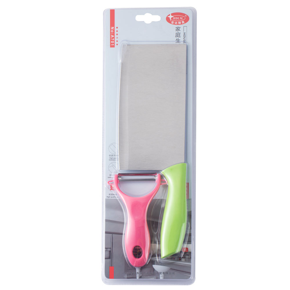 Stainless Steel Kitchen Knives Household Paring Knife Two-Piece Sharp Vegetable Cutting Knife Yangjiang Chef Slicing Knife