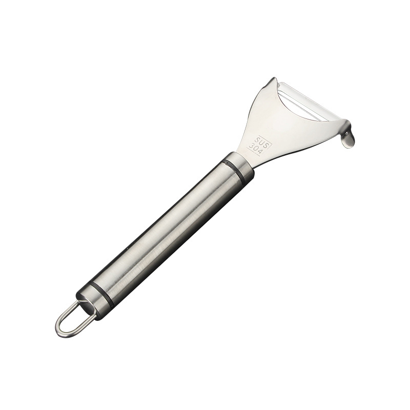 Factory Direct Sales 304 Stainless Steel Peeler Fruit Peeler Multifunction Paring Knife Kitchen Gadgets Wholesale