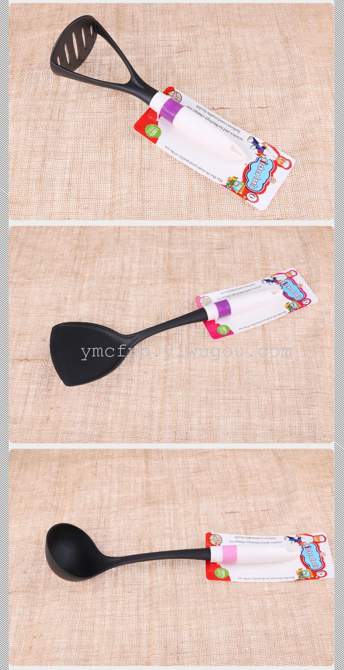 Nylon nonstick spoon spatula scoop colander fleshhooks heat resistant kitchenware spatula