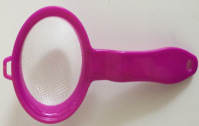 New Plastic Colander Wide Brim Strainer 3-Piece Set Oil Leakage Hot Pot Slotted Ladle Line Leakage Colander Factory Direct Sales