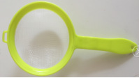 New Plastic Colander Wide Brim Strainer 3-Piece Set Oil Leakage Hot Pot Slotted Ladle Line Leakage Colander Factory Direct Sales