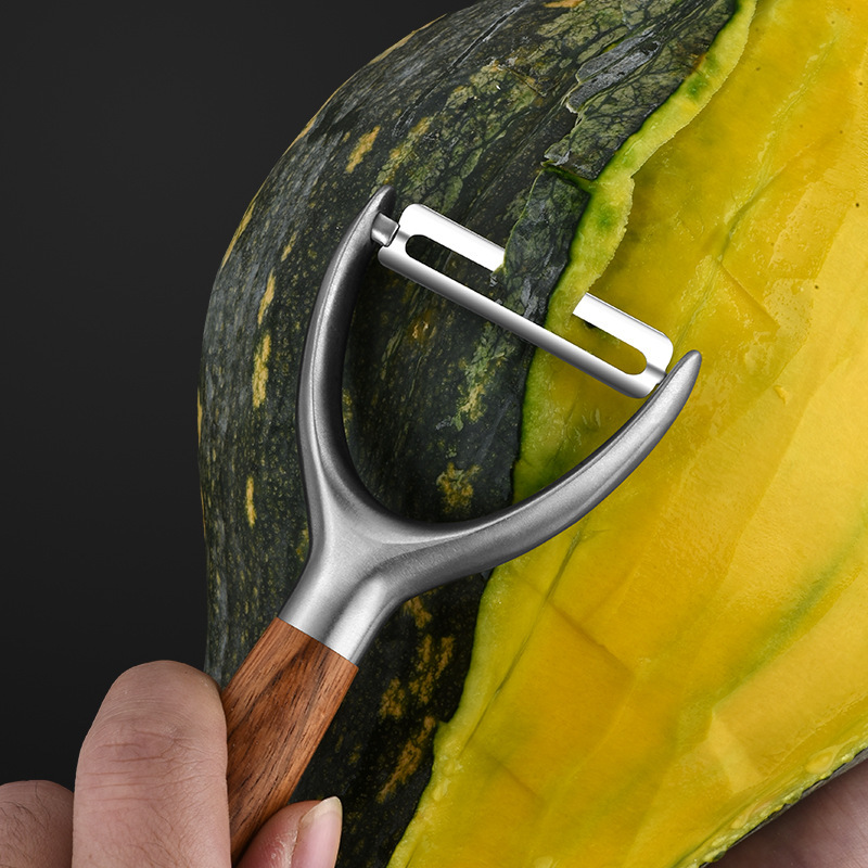 304 Stainless Steel Peeler Fruit Potato Peeling Peeler Kitchen Gadget Paring Knife Set Wholesale