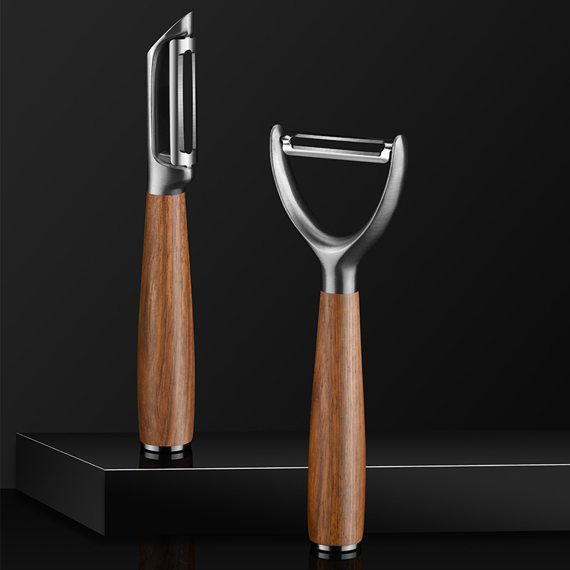 304 Stainless Steel Peeler Fruit Potato Peeling Peeler Kitchen Gadget Paring Knife Set Wholesale