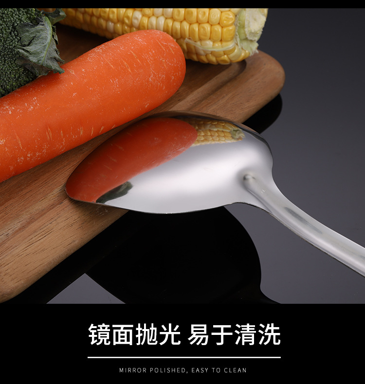 Household Kitchen Stainless Steel Wood Grain Kitchenware Thickened Spatula Colander Spatula with a Wooden Handle Meal Spoon Wholesale