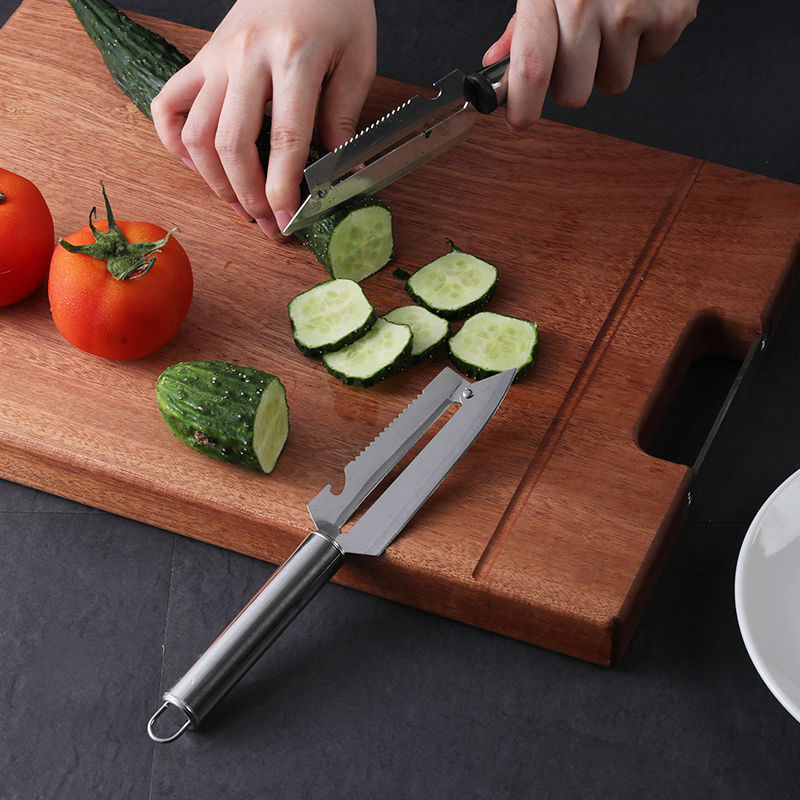 6-Piece Set/2-Piece Set Multifunctional Paring Knife Potatoes Grater Kitchen Supplies Fruit Knife Marvelous Apple Peeler