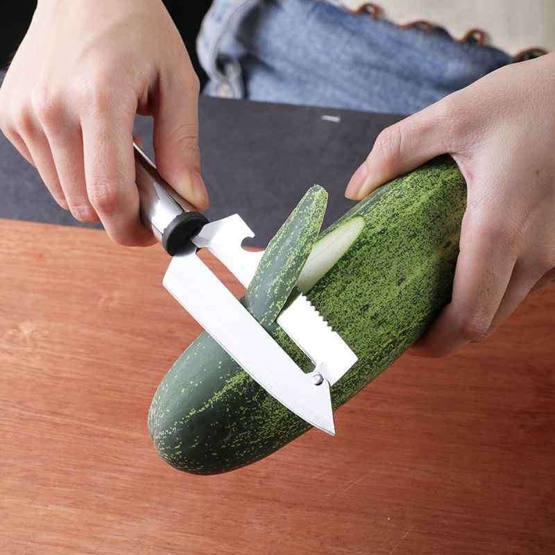 6-Piece Set/2-Piece Set Multifunctional Paring Knife Potatoes Grater Kitchen Supplies Fruit Knife Marvelous Apple Peeler