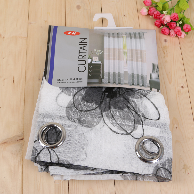 Xinhao daily fashion household printed cotton curtain fabric 150*260