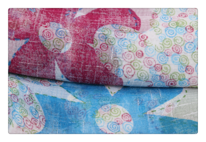Xinhao daily fashion household printed cotton curtain fabric 150*260
