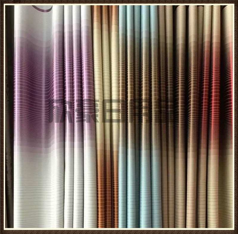 New Chinese style curtain finished curtain fabric simple modern balcony bay window living room French window plane window New Chinese style curtain finished curtain fabric simple modern balcony bay window living room French window plane window
