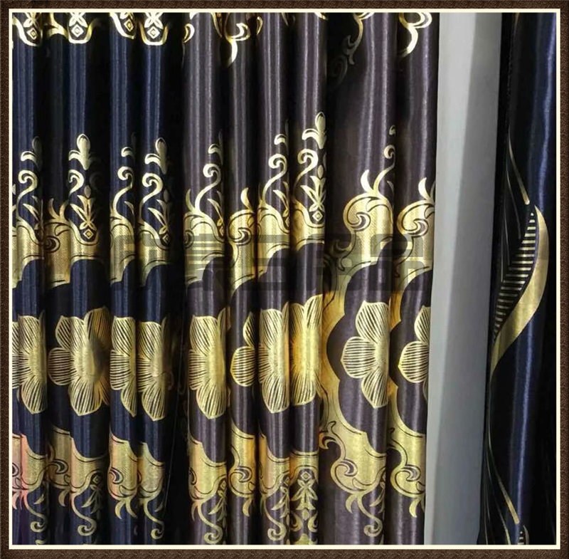 New Chinese style curtain finished curtain fabric simple modern balcony bay window living room French window plane window New Chinese style curtain finished curtain fabric simple modern balcony bay window living room French window plane window
