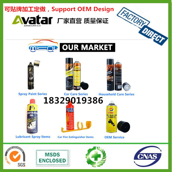 Portable Car and Household Fire Stop Foam Fire Extinguisher 500ml 1000ml