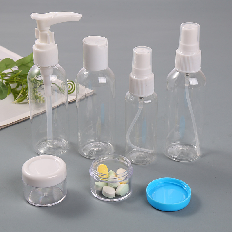 Travel Cosmetics Split Bottle Portable Plastic Small Travel Bottle Press Duckbill Makeup Remover Bottle Fire Extinguisher Bottles Wholesale Travel Cosmetics Split Bottle Portable Plastic Small Travel Bottle Press Duckbill Makeup Remover Bottle Fire Extinguisher Bottles Wholesale