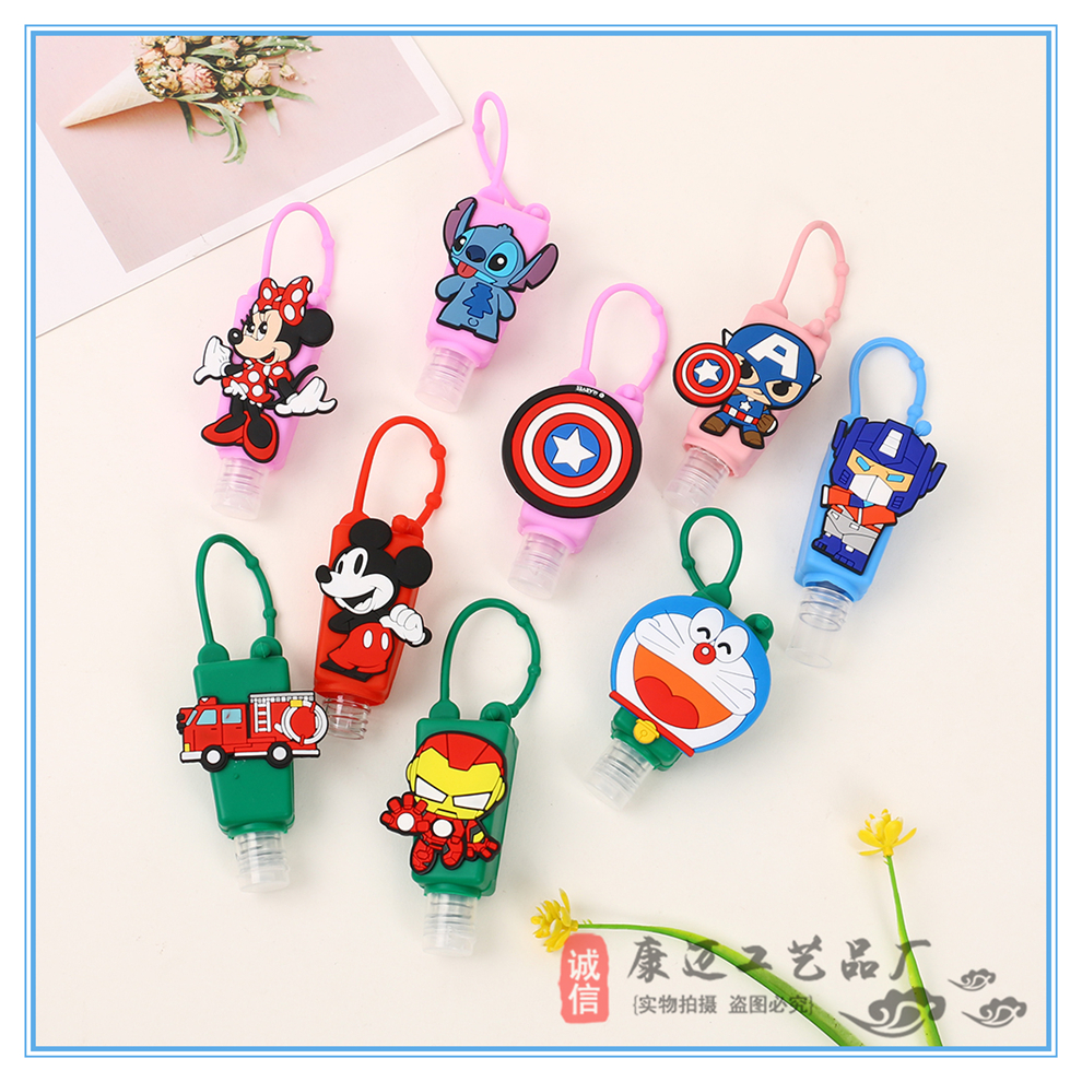 Children's Instant Hand Sanitizer Fire Extinguisher Bottles Antibacterial Disinfection Portable Cartoon Doll Doraemon Team Iron Man Bottle Children's Instant Hand Sanitizer Fire Extinguisher Bottles Antibacterial Disinfection Portable Cartoon Doll Doraemon Team Iron Man Bottle