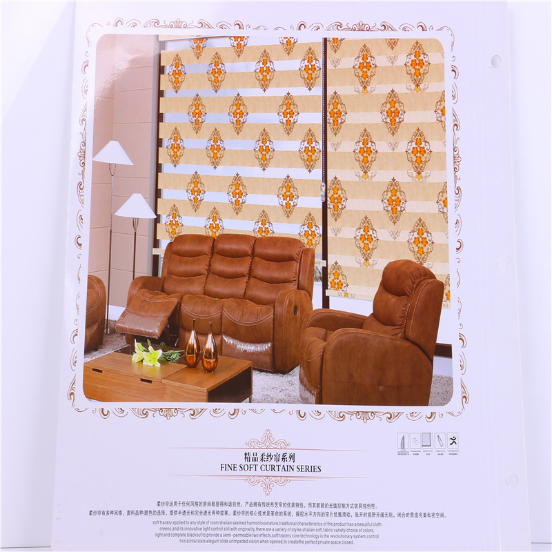 Factory Direct Sales European-Style Embroidered Soft Gauze Curtain Fabric Living Room Bedroom Double Layer Room Darkening Roller Shade Bathroom Bathroom Waterproof Factory Direct Sales European-Style Embroidered Soft Gauze Curtain Fabric Living Room Bedroom Double Layer Room Darkening Roller Shade Bathroom Bathroom Waterproof