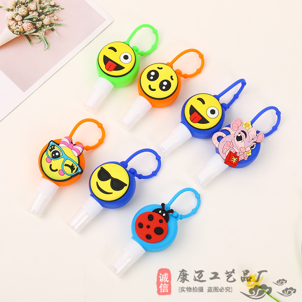 Hand Wash-Free Lotion Portable Fire Extinguisher Bottles Hand Wash-Free Hand Wash Lotion Sterilization Disinfection Children Cartoon Shape Small Bottle