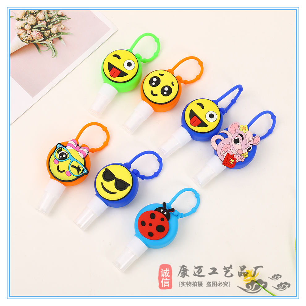 Hand Wash-Free Lotion Portable Fire Extinguisher Bottles Hand Wash-Free Hand Wash Lotion Sterilization Disinfection Children Cartoon Shape Small Bottle