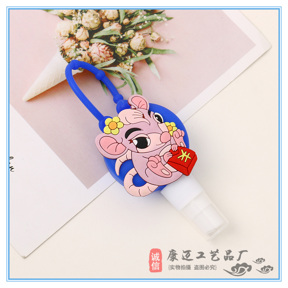 Hand Wash-Free Lotion Portable Fire Extinguisher Bottles Hand Wash-Free Hand Wash Lotion Sterilization Disinfection Children Cartoon Shape Small Bottle