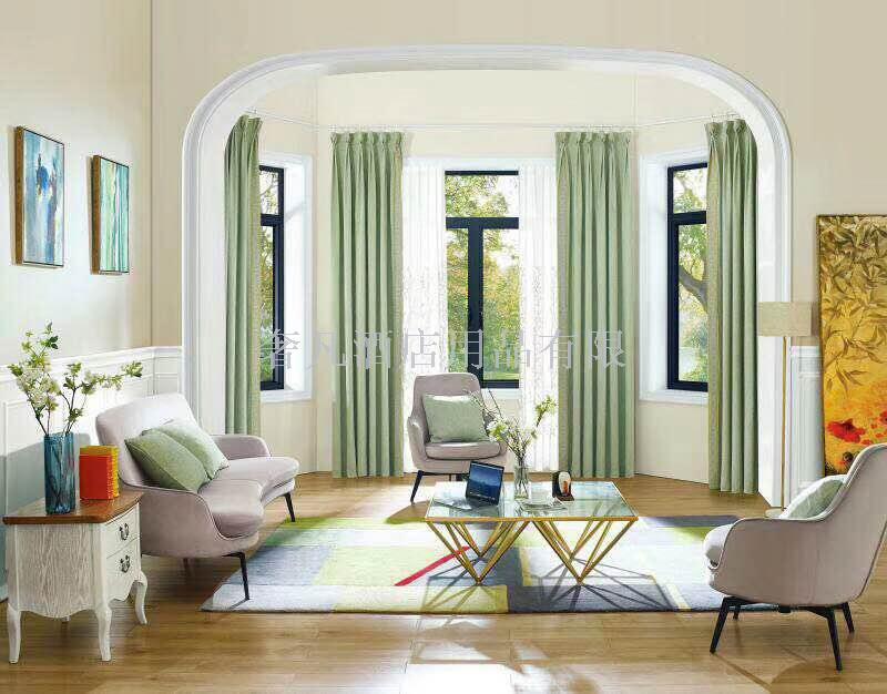 Modern simple Nordic ins window shade custom living room bedroom window finished curtain fabric curtain fabric. Modern simple Nordic ins window shade custom living room bedroom window finished curtain fabric curtain fabric.