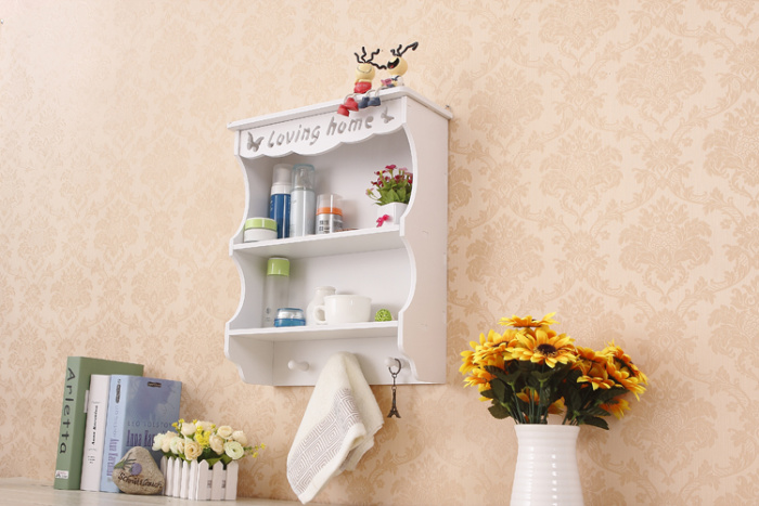 Bathroom anti-moisture antiseptic shelf bathroom wall hanging bathroom carved cabinet. Bathroom anti-moisture antiseptic shelf bathroom wall hanging bathroom carved cabinet.