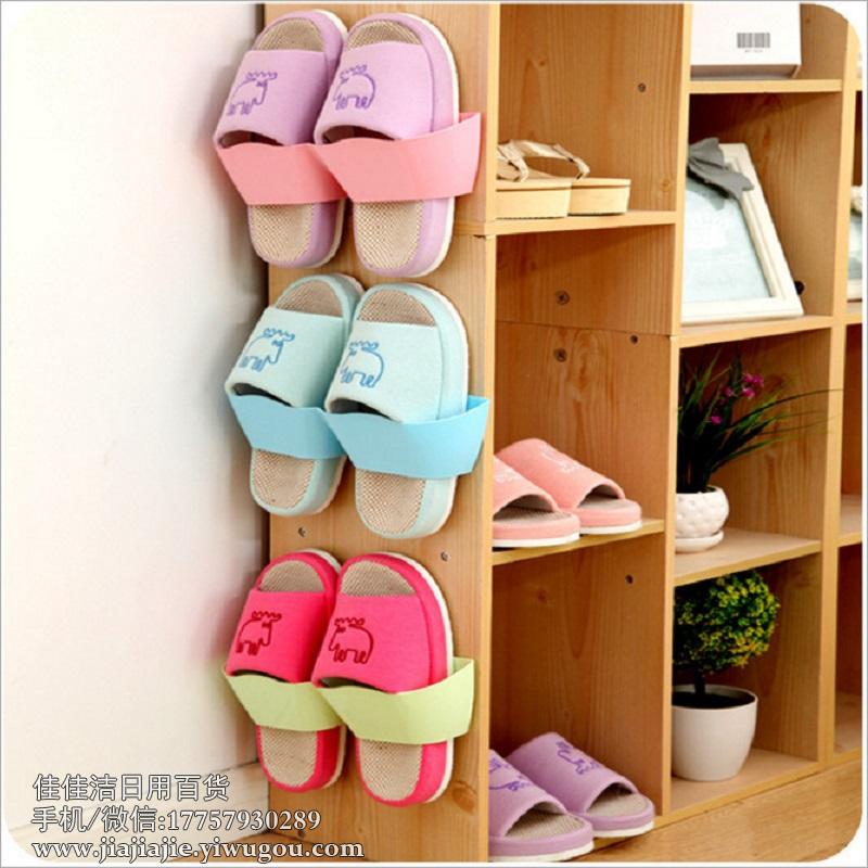 Wardrobe Bathroom Wall-Mounted Storage Rack Wave Separated Three-Dimensional Shoe Rack Wall Storage Shelf