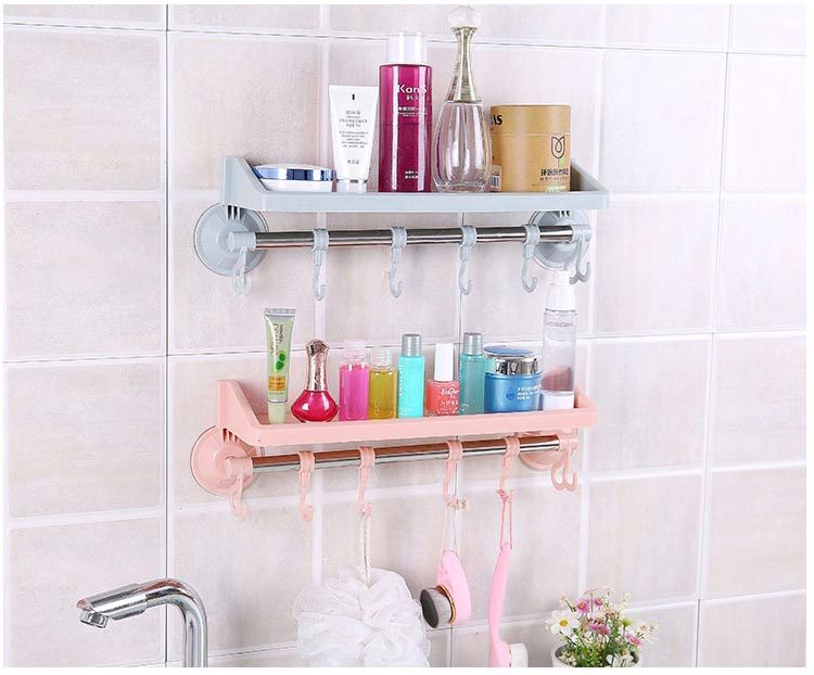 Korean Style Bathroom Three-Layer Square Storage Rack Plastic Storage Shelf Bathroom Kitchen Storage Rack Floor-Type Tripod Korean Style Bathroom Three-Layer Square Storage Rack Plastic Storage Shelf Bathroom Kitchen Storage Rack Floor-Type Tripod