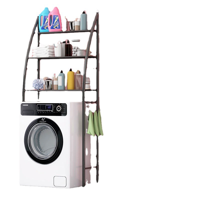 Bathroom Toilet Storage Rack Toilet Shelf Toilet Washing Machine Toilet Soap Holder Floor Multi-Layer