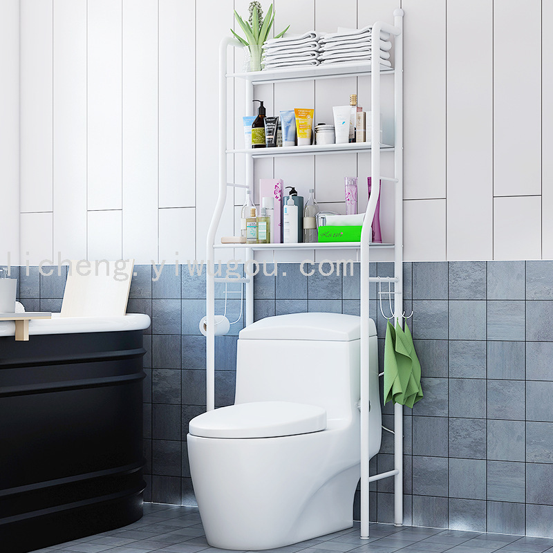 Bathroom Toilet Storage Rack Toilet Shelf Toilet Washing Machine Toilet Soap Holder Floor Multi-Layer