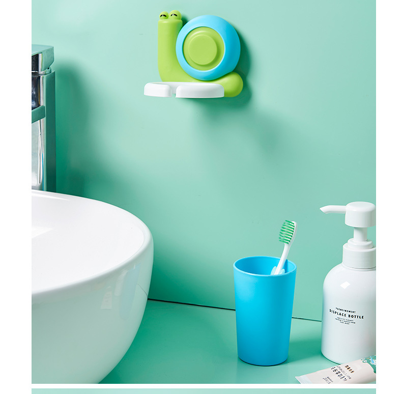 Children's Toothbrush Holder Punch-Free Toothbrush Rack Cartoon Cute Tooth-Cleaners Shelf Wall-Mounted Bathroom Toothbrush Holder Children's Toothbrush Holder Punch-Free Toothbrush Rack Cartoon Cute Tooth-Cleaners Shelf Wall-Mounted Bathroom Toothbrush Holder