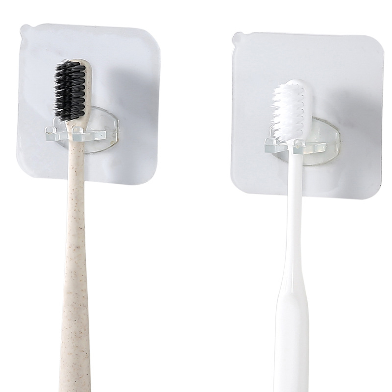Hum Good Design Taiwan Wall-Mounted Bathroom Rack Hook for Toothbrush Brushing and Face Washing Tooth-Cleaners Shelf Hook