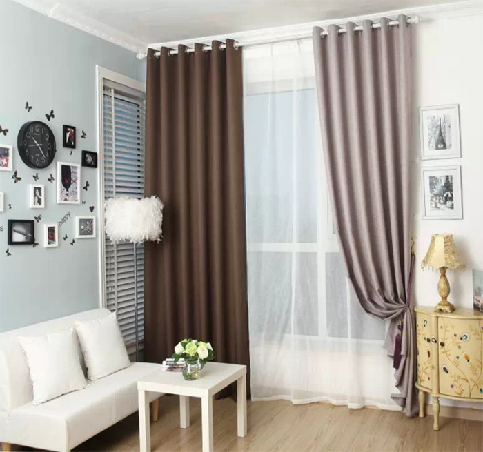 Linen curtain fabric works shade cloth customized foreign trade products Linen curtain fabric works shade cloth customized foreign trade products