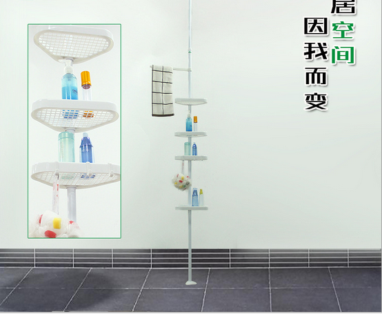 Multifunctional bathroom corner rack, bathroom corner rack, multi shelf, tripod, TV TV shopping