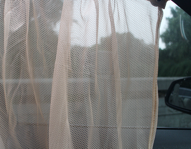 Car Side Window Shading Mesh Curtain Sun Shield Car Adhesive Pad Sunshade Window Sunshield Heat Insulation Side Shield