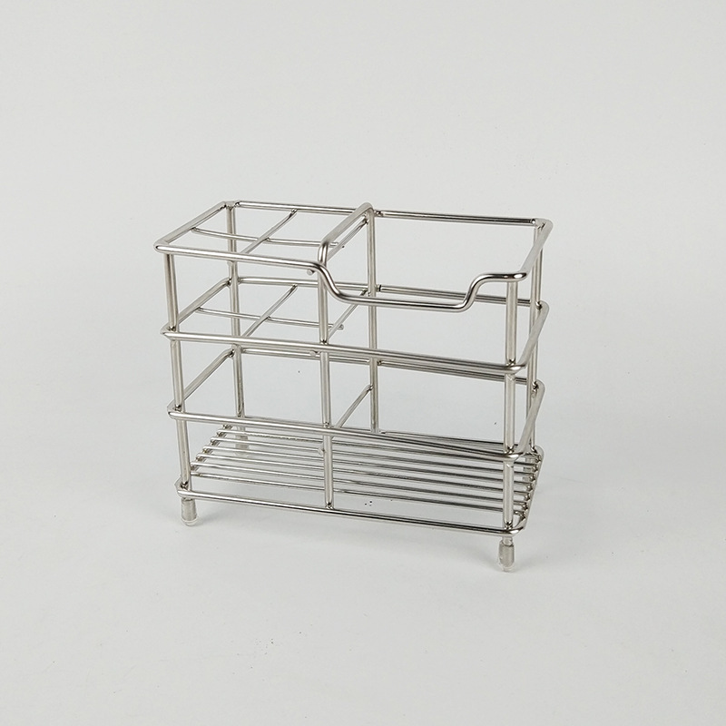 Conolta Stainless Steel Plaid Toothbrush Holder Toothpaste Holder Shaver Storage Rack Bathroom Hotel Shelf Cross-Border Conolta Stainless Steel Plaid Toothbrush Holder Toothpaste Holder Shaver Storage Rack Bathroom Hotel Shelf Cross-Border