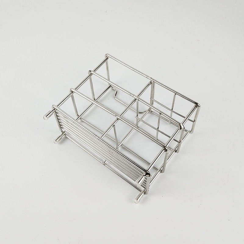 Conolta Stainless Steel Plaid Toothbrush Holder Toothpaste Holder Shaver Storage Rack Bathroom Hotel Shelf Cross-Border Conolta Stainless Steel Plaid Toothbrush Holder Toothpaste Holder Shaver Storage Rack Bathroom Hotel Shelf Cross-Border
