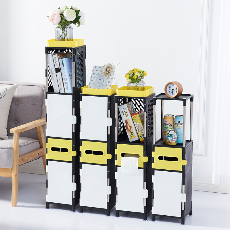 The Bathroom kitchen shelf is Elite Bathroom floor storage shelf